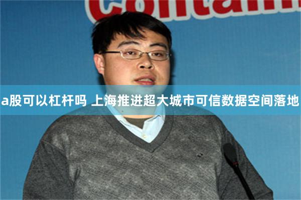 a股可以杠杆吗 上海推进超大城市可信数据空间落地